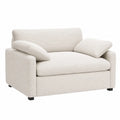 Corduroy Fabric Sofa with Foam Filling 150 cm