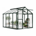 Aluminium Frame Greenhouse with Polycarbonate Panels