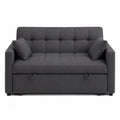 Polyester Fabric Sofa Bed with Storage 180cm x 90cm x 85cm