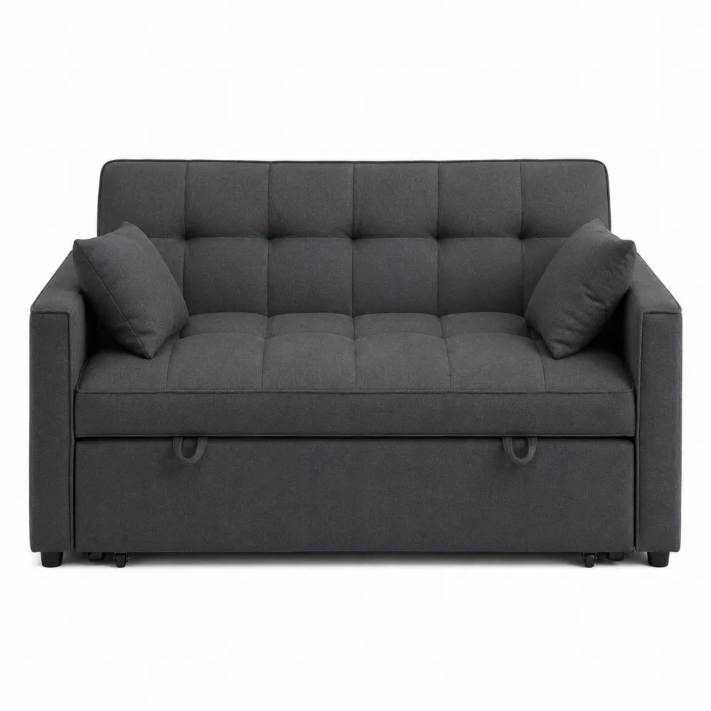 Polyester Fabric Sofa Bed with Storage 180cm x 90cm x 85cm
